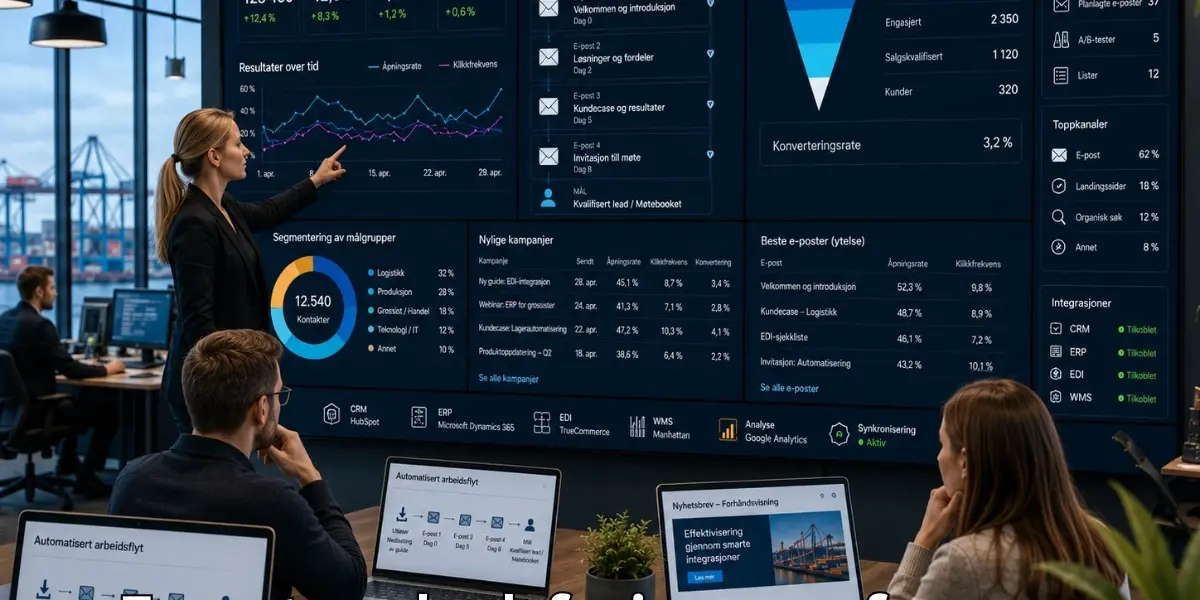 E-postmarkedsforing som fungerer — en praktisk guide for B2B