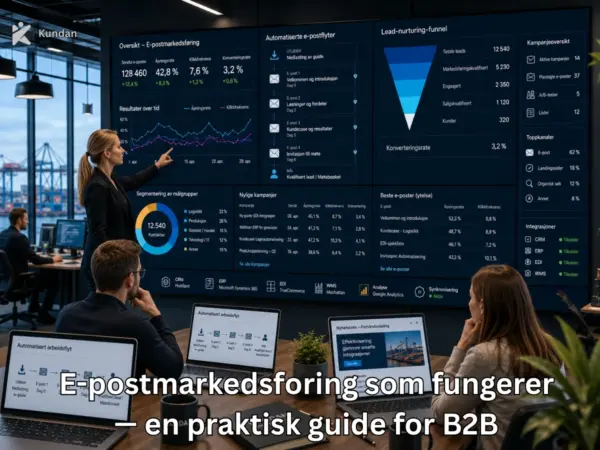 E-postmarkedsforing som fungerer — en praktisk guide for B2B