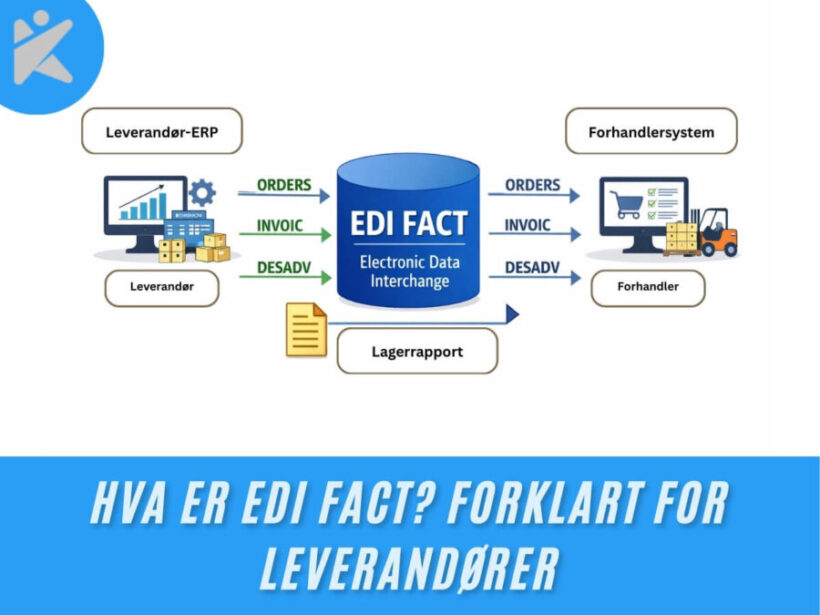 Hva er EDI FACT Forklart for leverandører