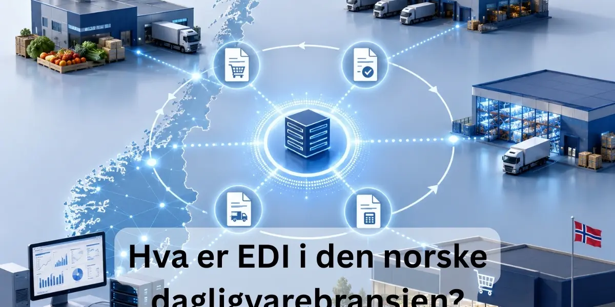 Hva er EDI i den norske dagligvarebransjen?