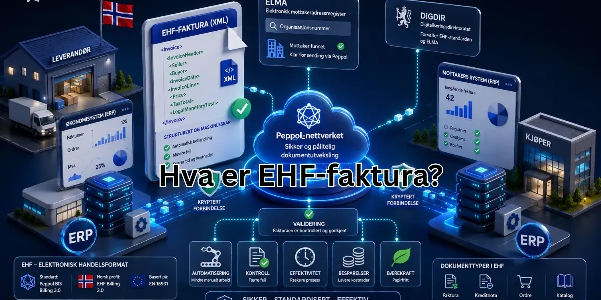 Hva er EHF-faktura?