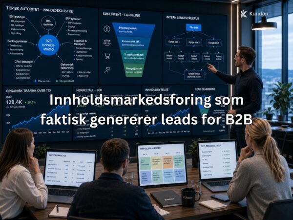Innholdsmarkedsforing som faktisk genererer leads for B2B