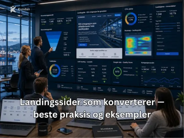 Landingssider som konverterer — beste praksis og eksempler