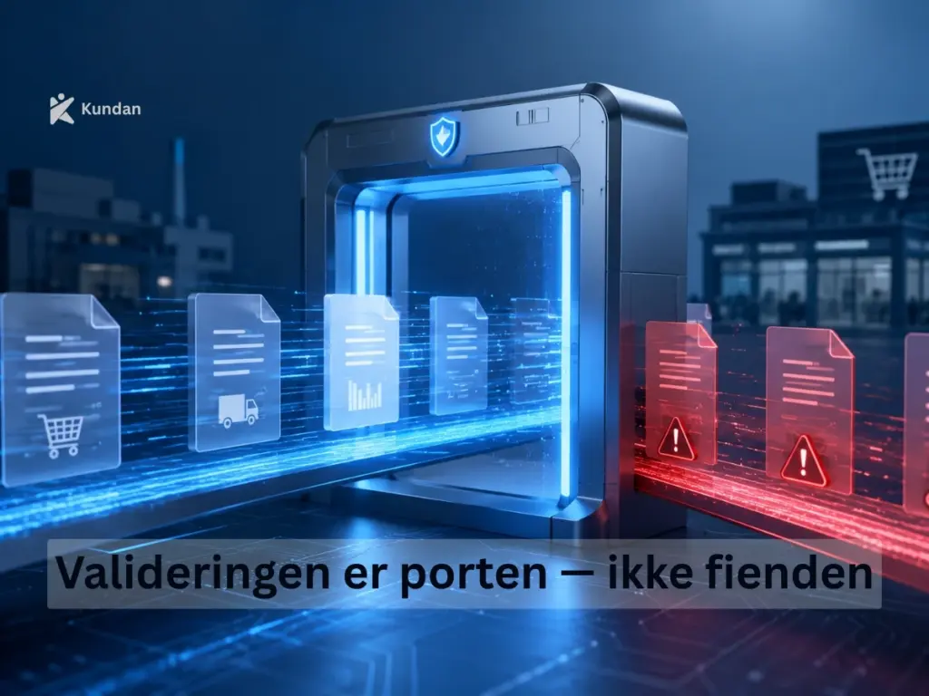 Vanlige EDI-feil: Valideringen er porten — ikke fienden